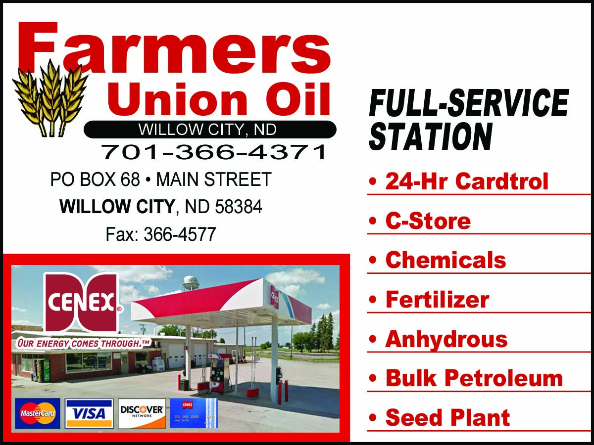 Farmers Union Oil - Willow City