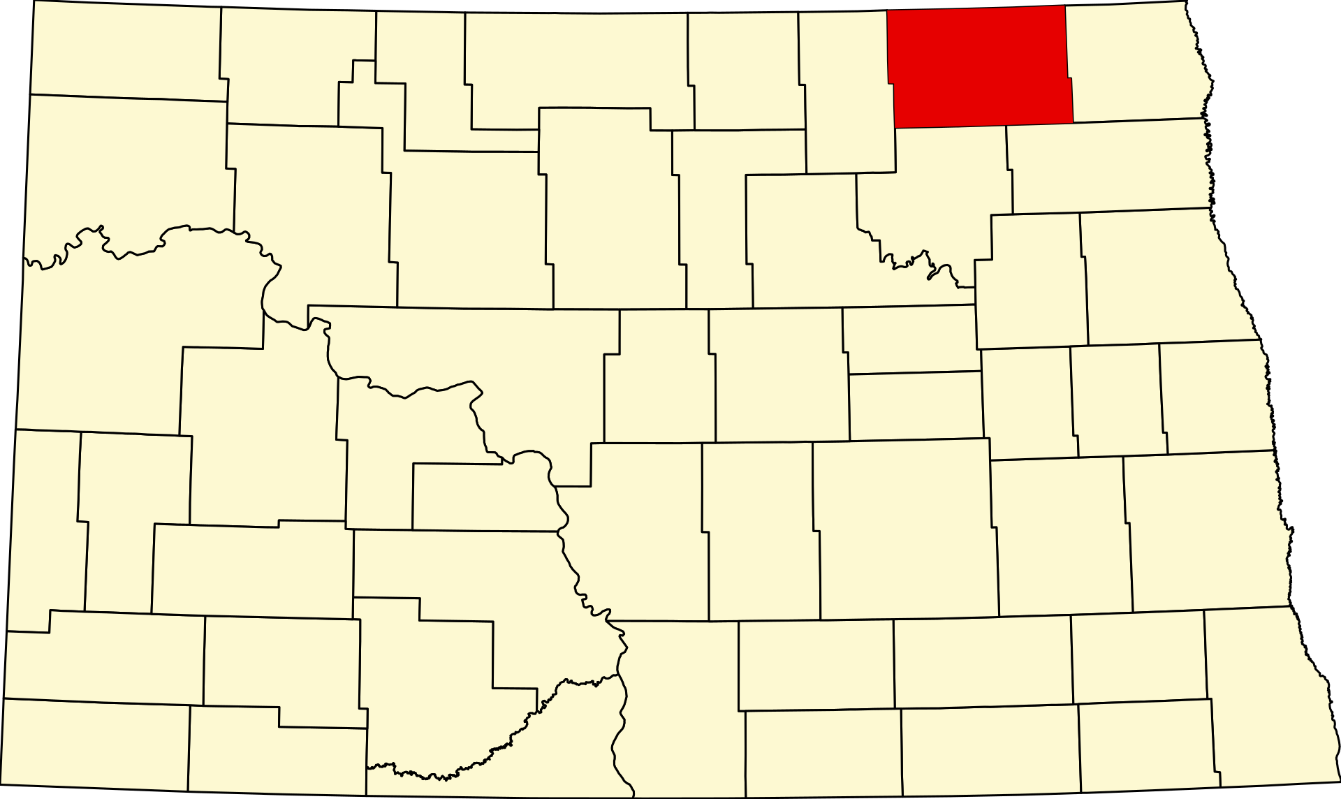 Map_of_North_Dakota_highlighting_Cavalier_County.svg
