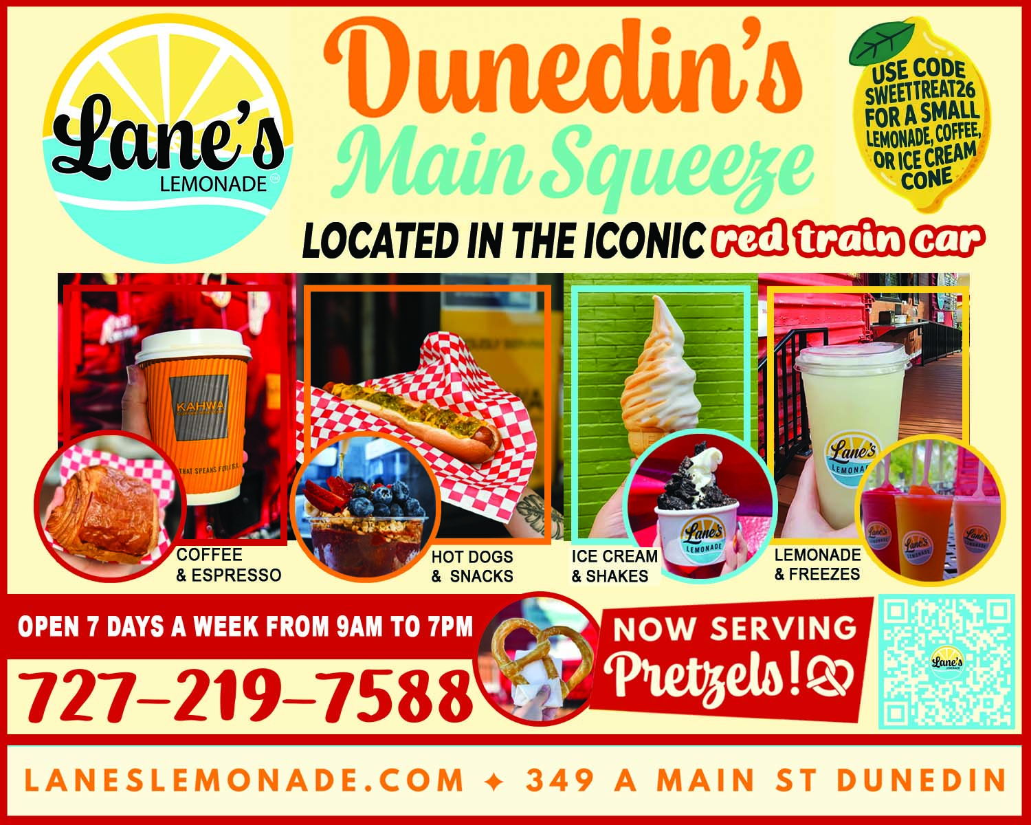 Lanes Lemonade ad
