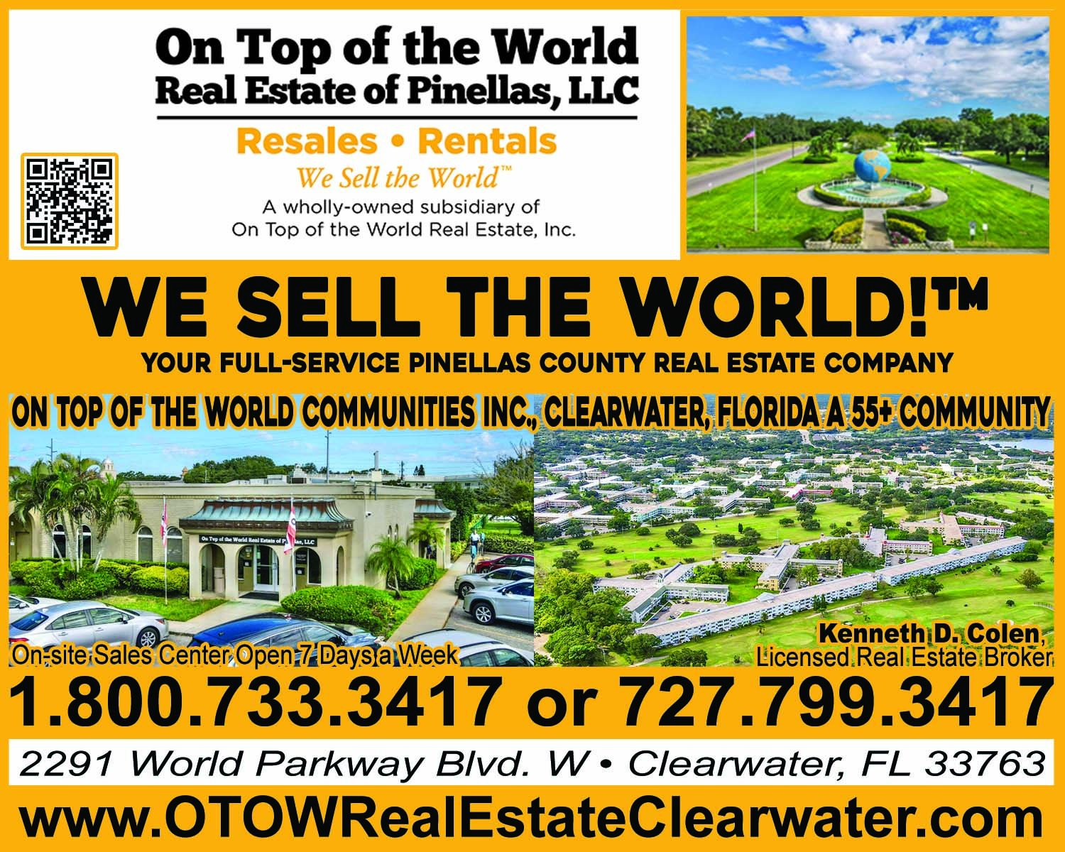 On Top Of The World ad