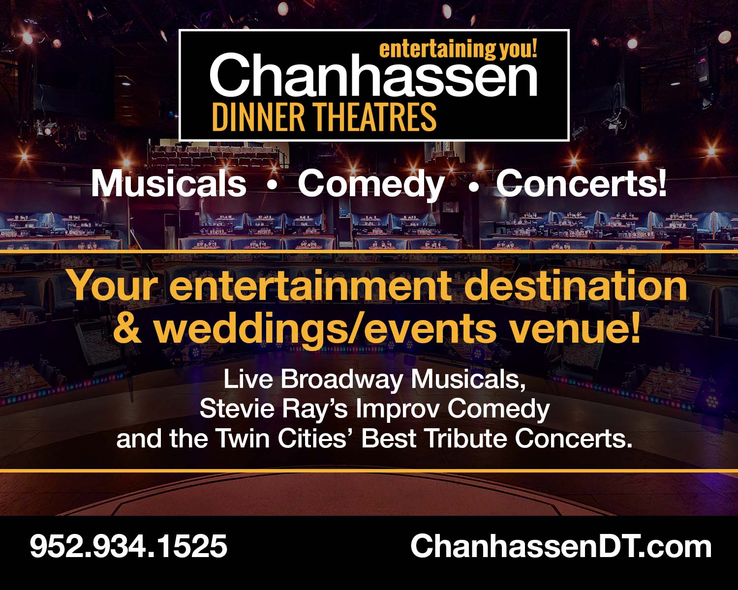 Chanhassen Dinner Theatre 5x4 - 2024