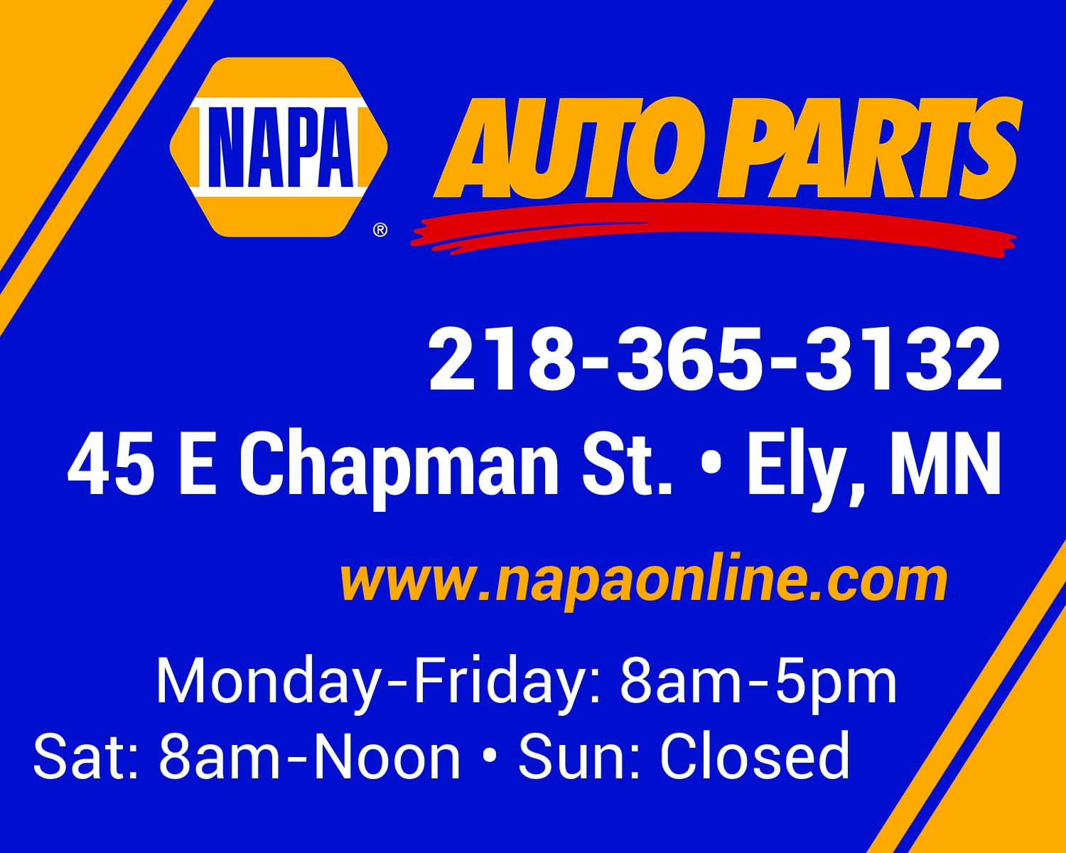 NAPA Auto Parts - Ely