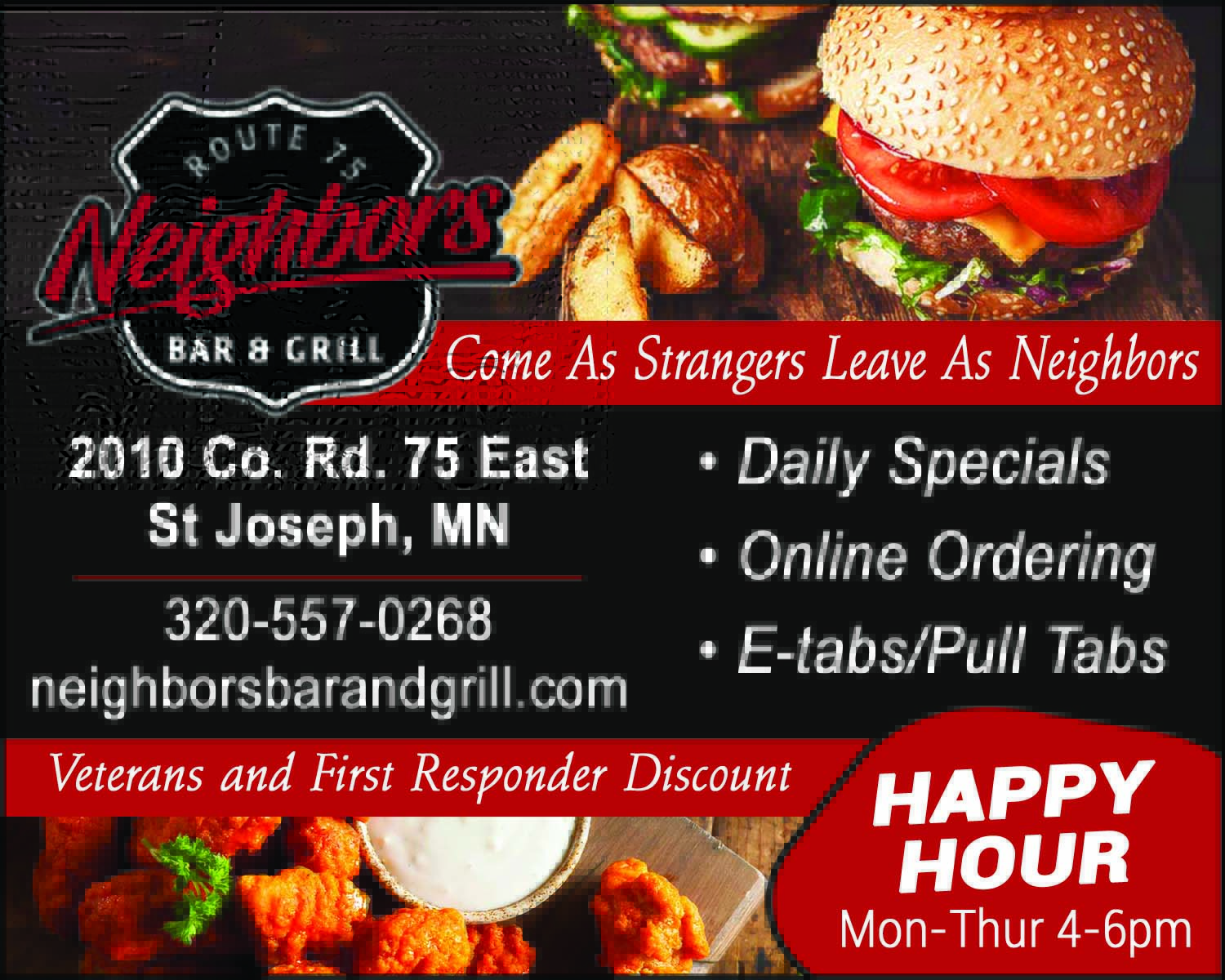 Neighbors Route 75 Bar and Grill