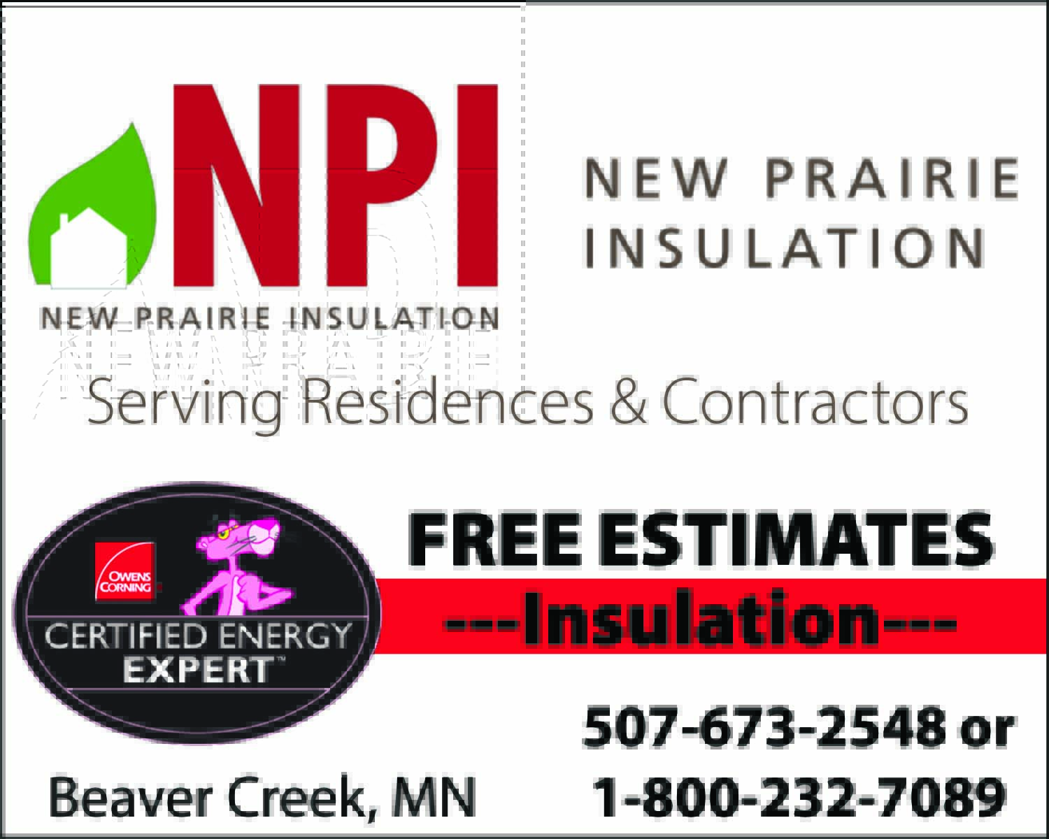 New Prairie Insulation