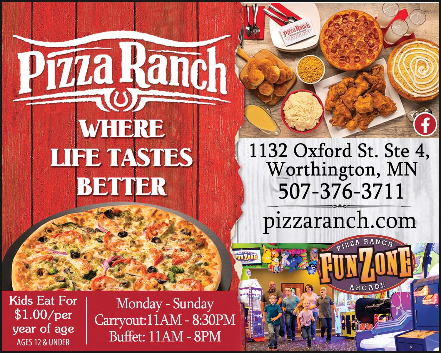 Pizza Ranch - Worthington