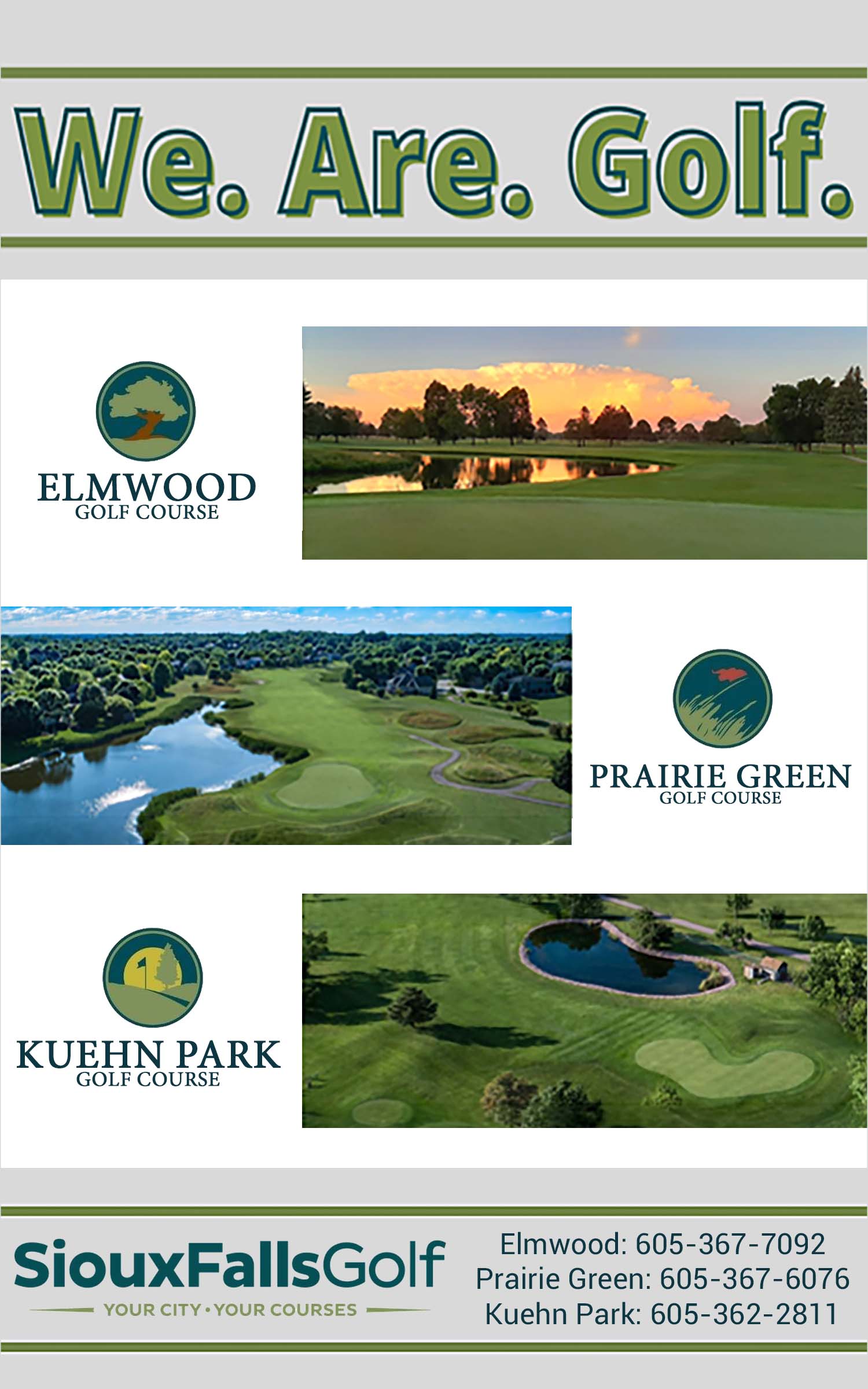 SF Golf 2021 Minnehaha County Guide Cover