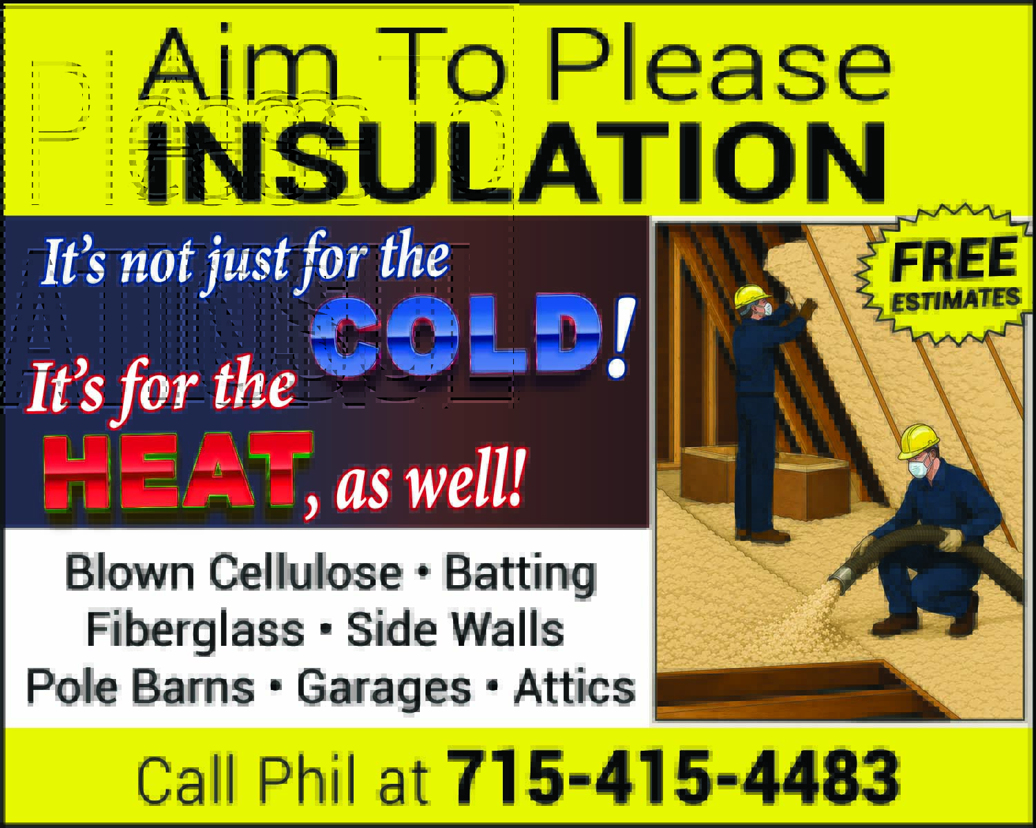 Aim To Please Insulation