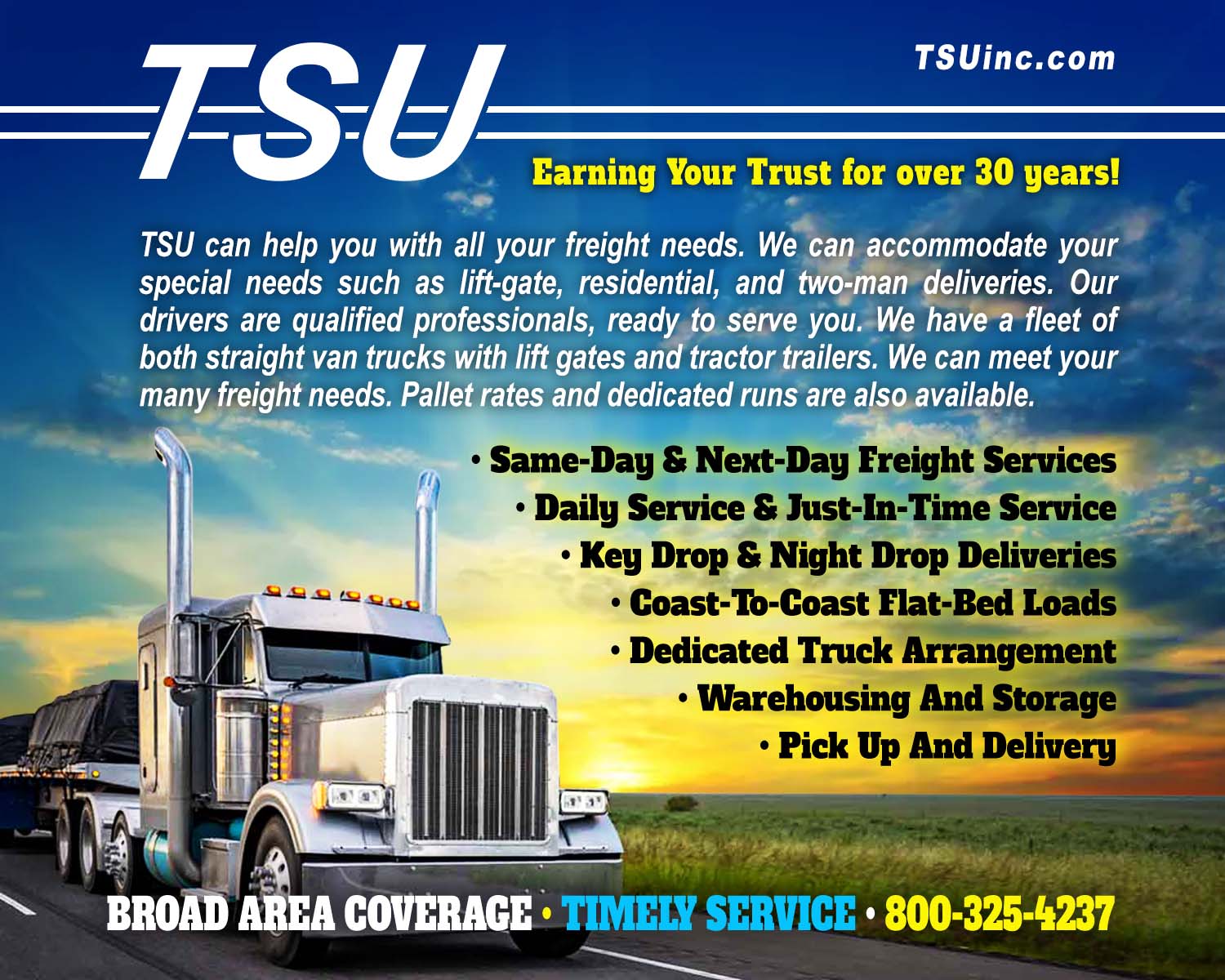 Transport Services - TSU
