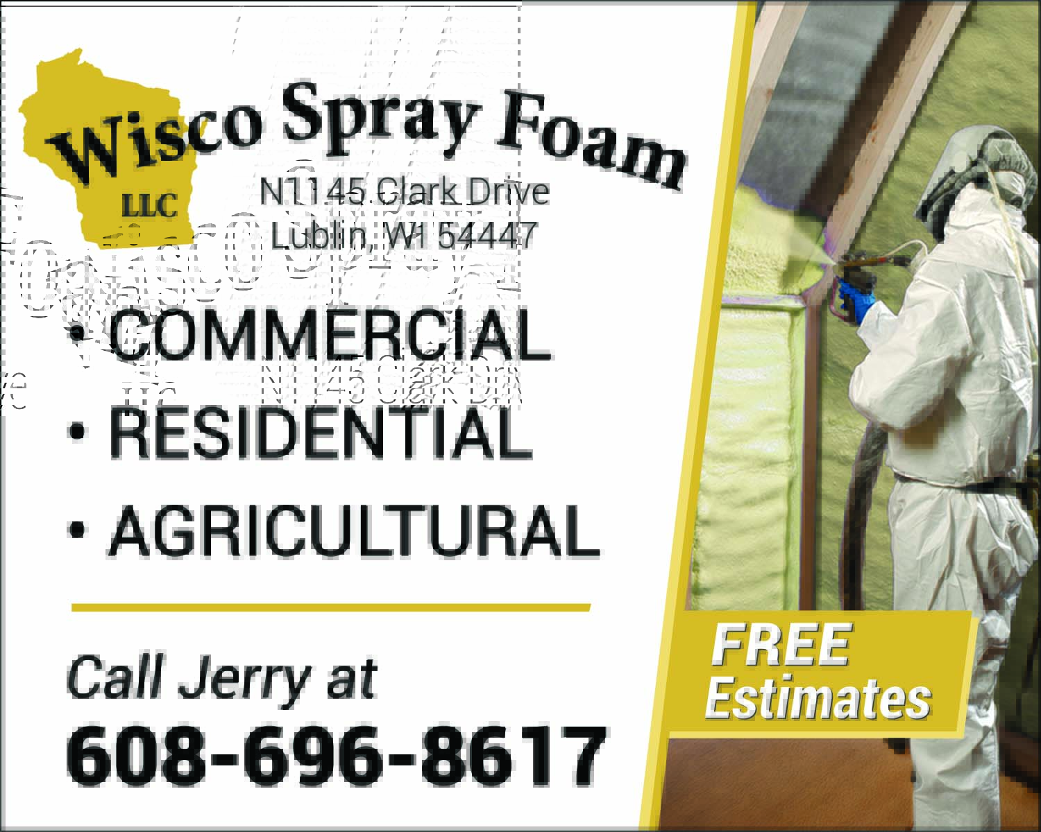 Wisco Spray Foam 5x4